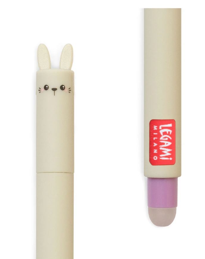 Legami Erasable Gel Pen Bunny purple - Bild 3