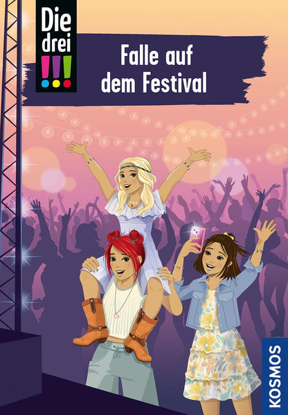 DIE DREI !!! Falle auf dem Festival