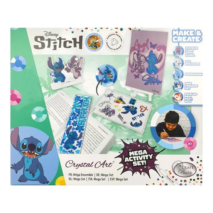 Crystal Art Stitch Mega Activity Set - Bild 1