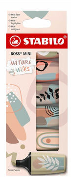 Stabilo Boss Mini Nature Vibes Leuchtmarkierer 6er