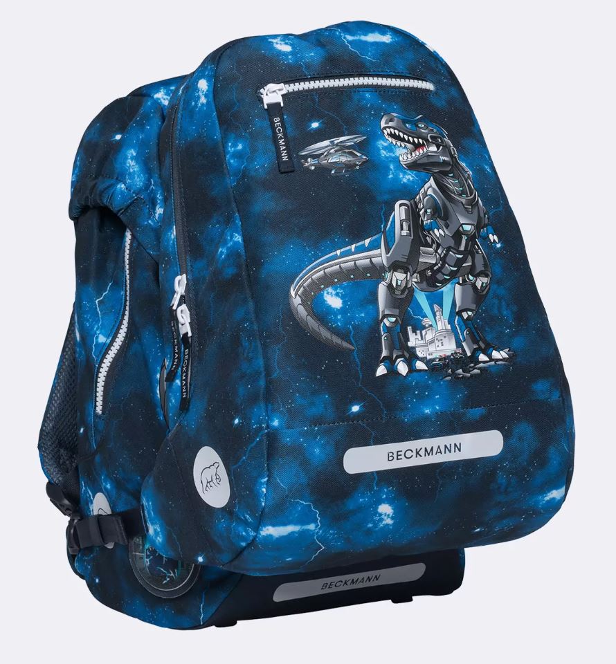 Beckmann Schulrucksack Classic 6-teiliges Set Tech Rex - Bild 4