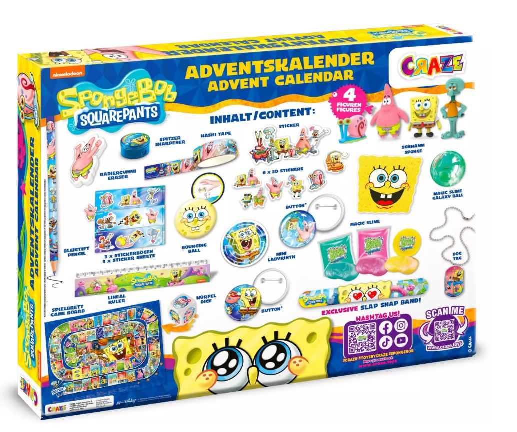 Adventskalender Sponge Bob 2025 - Bild 5