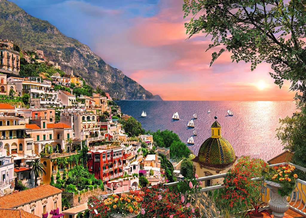 Puzzle 500 Teile  Positano 14.876 - Bild 2