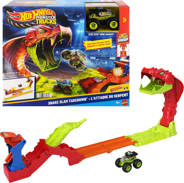 Hot Wheels Monster Truck Gigantische Schlangenjagd