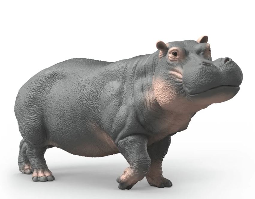 Schleich 14938 Flusspferd - Bild 1