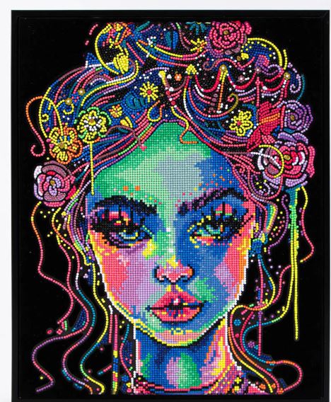 Diamond Painting Neon Schönheit - Bild 1
