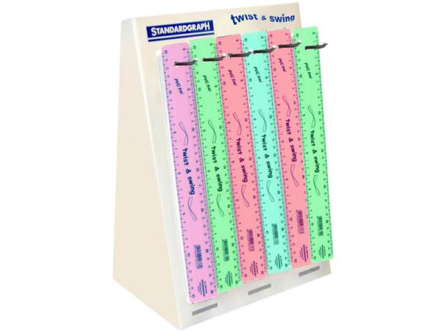 Lineal Twist & Swing pastell 30cm - Bild 1