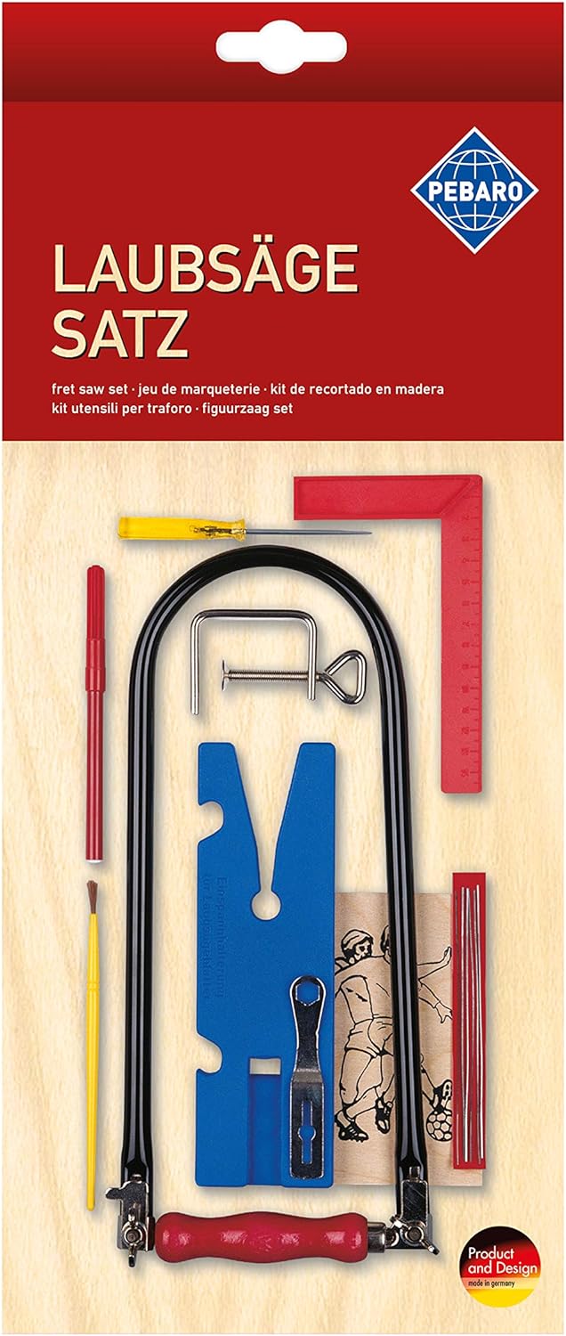 Laubsägegarnitur Starter mit Vorlage - Bild 2