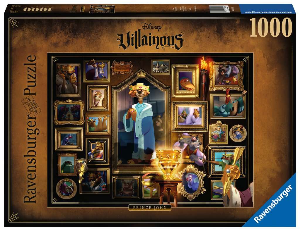 Puzzle 1000 Teile  Villainous: Prince John 15.024 - Bild 1