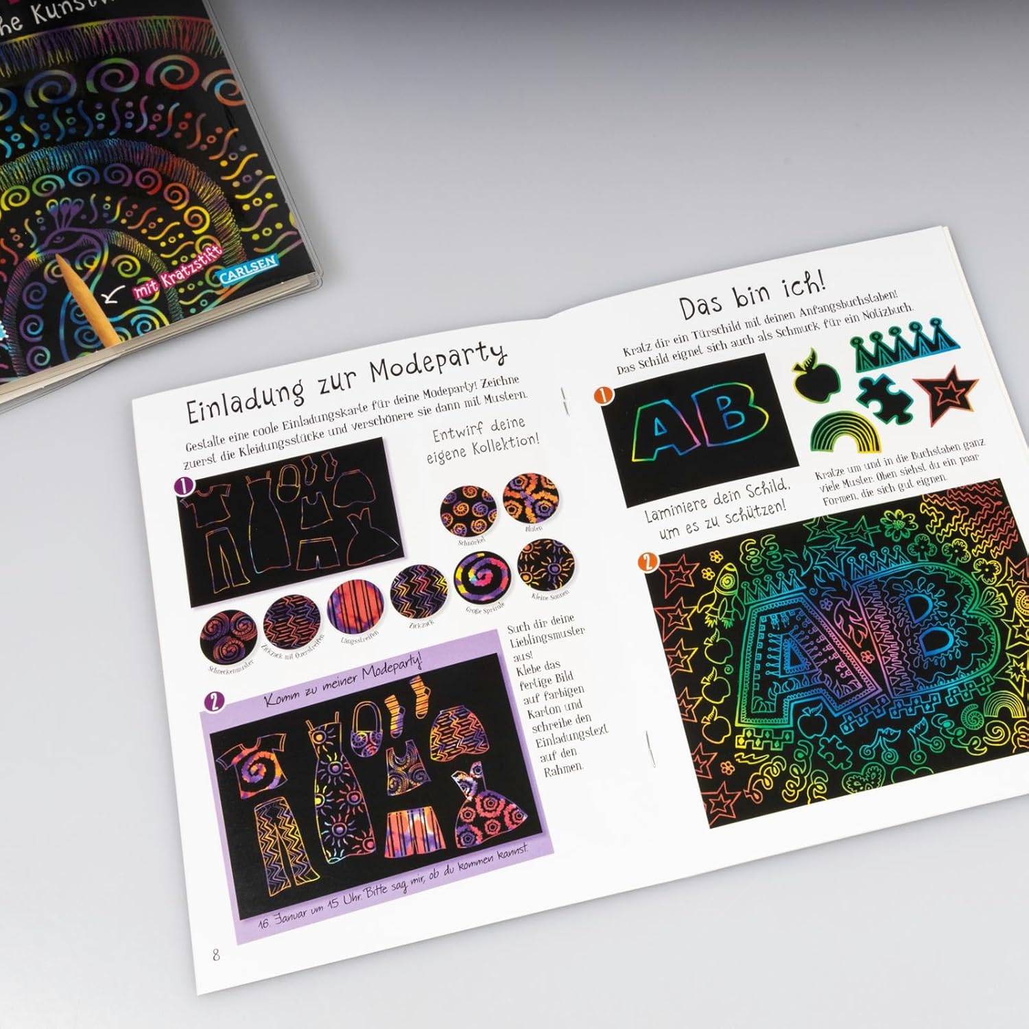 Kreative Kratzkunst: Muster - Bild 2