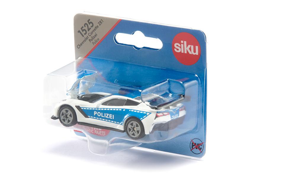 Siku Chevrolet Corvette Polizei 01.525 - Bild 8