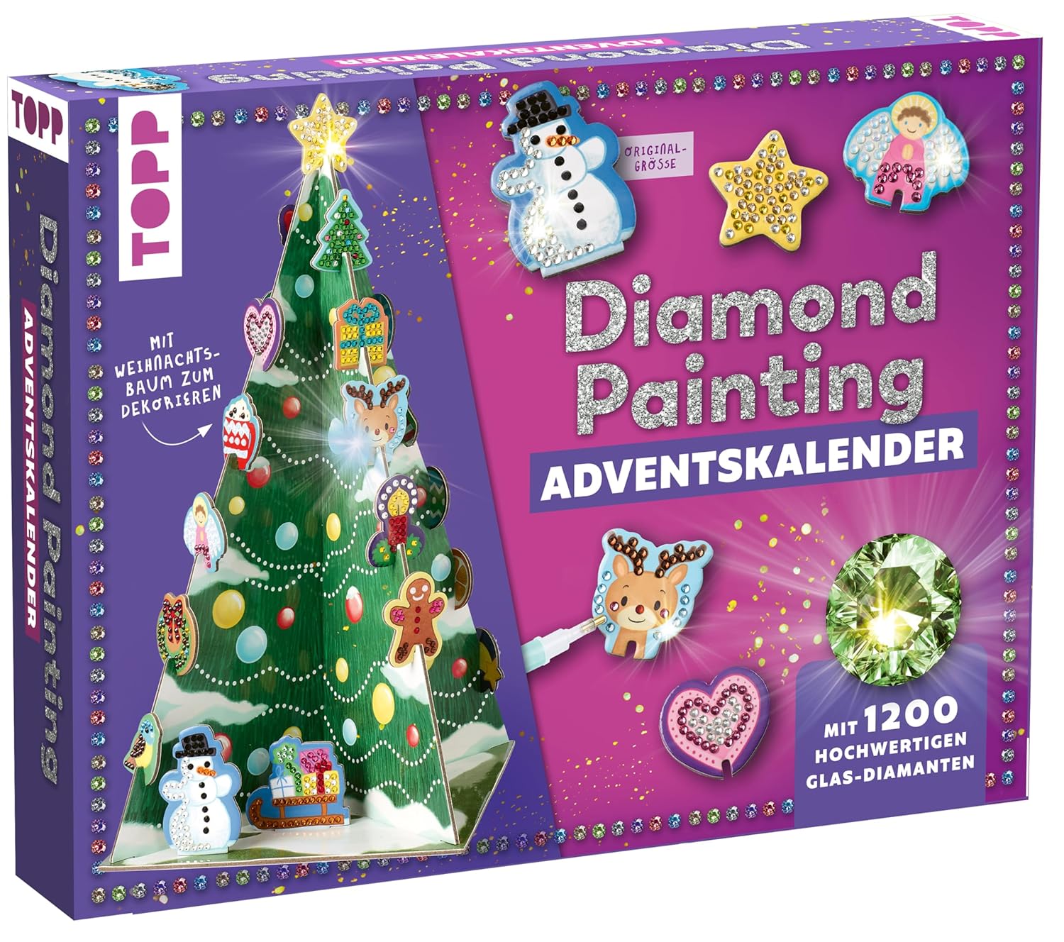 Adventskalender Diamond Painting - Bild 1