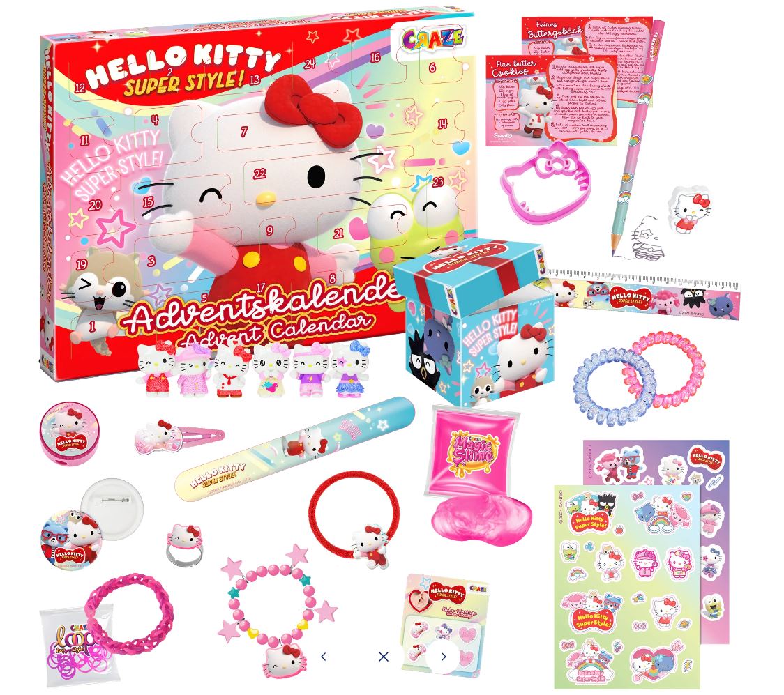 Adventskalender Hello Kitty 2025 - Bild 2