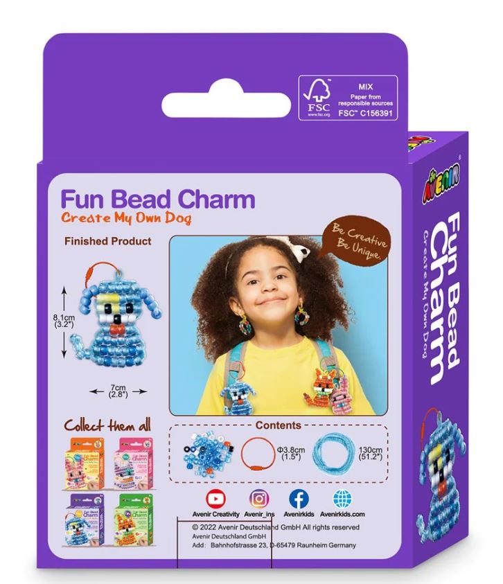 Perlen Anhänger Hund - Bild 2