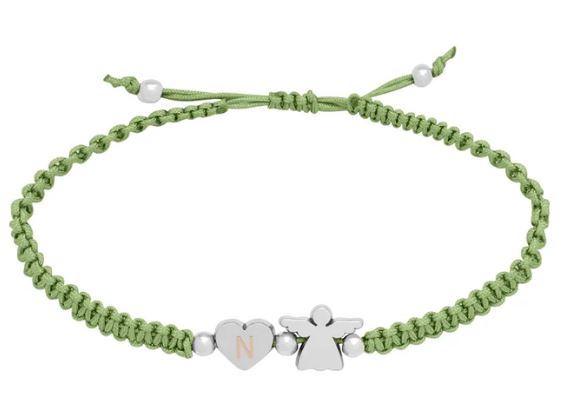 Armband Schutzengel  Initiale : N - Bild 2