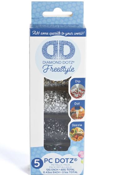 Diamond Painting 5 Metallicfarben - Bild 1