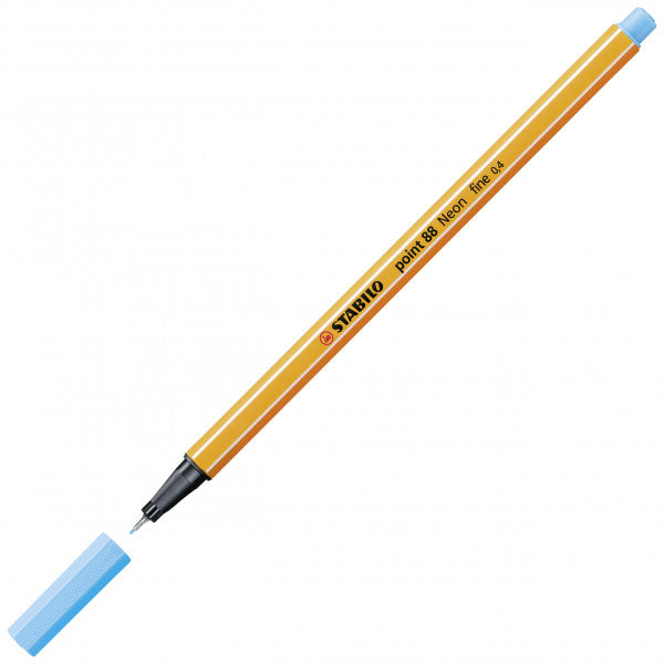 Stabilo point 88 neonblau - Bild 1