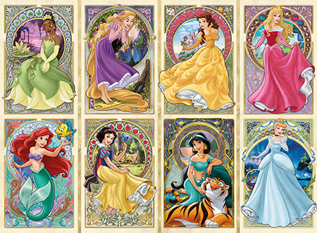 Puzzle 1000 Teile Princess Art Nouveau 16.504 - Bild 2