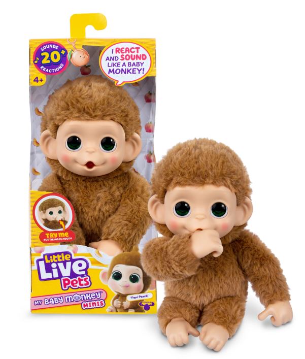 LITTLE LIVE PETS - My Baby Mini Monkey - Bild 2