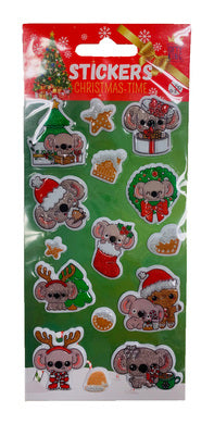 Sticker Puffy Xmas Koalas - Bild 1