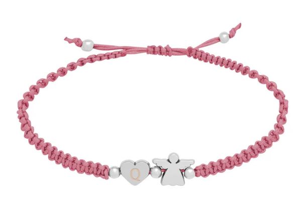 Armband Schutzengel  Initiale : Q - Bild 2