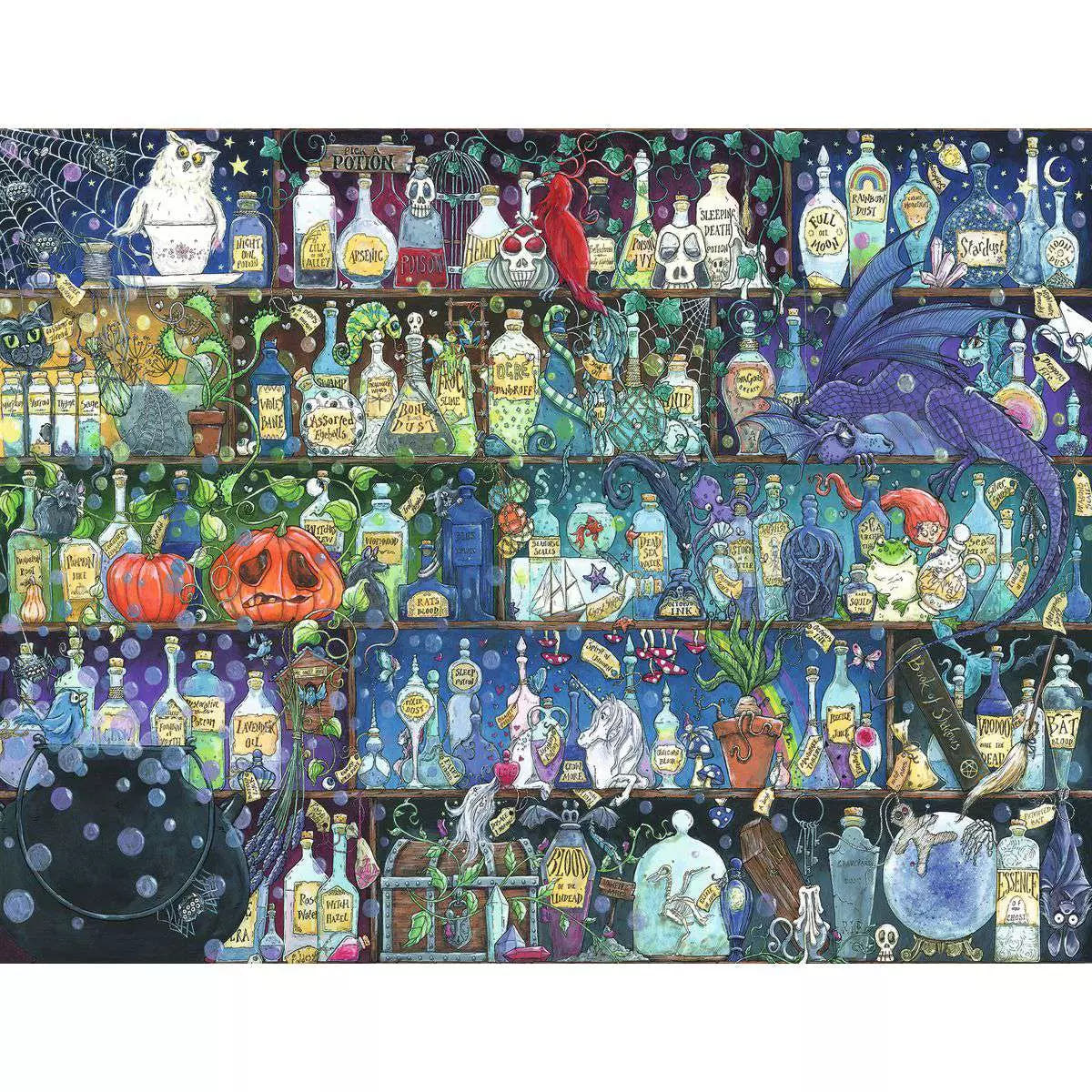 Puzzle 2000 Teile Der Giftschrank 16.010 - Bild 2