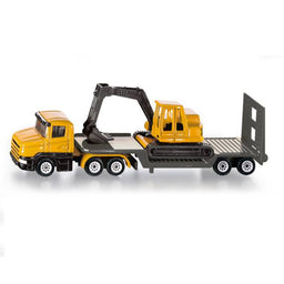 Siku Tieflader mit Bagger 01.611