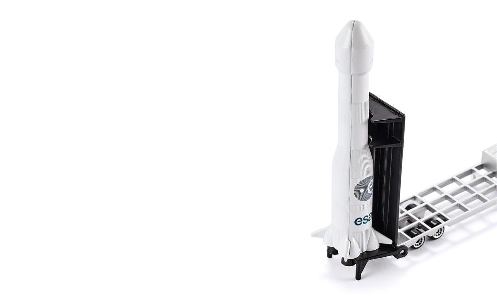 Siku Tieflader mit Rakete 01.614 - Bild 5