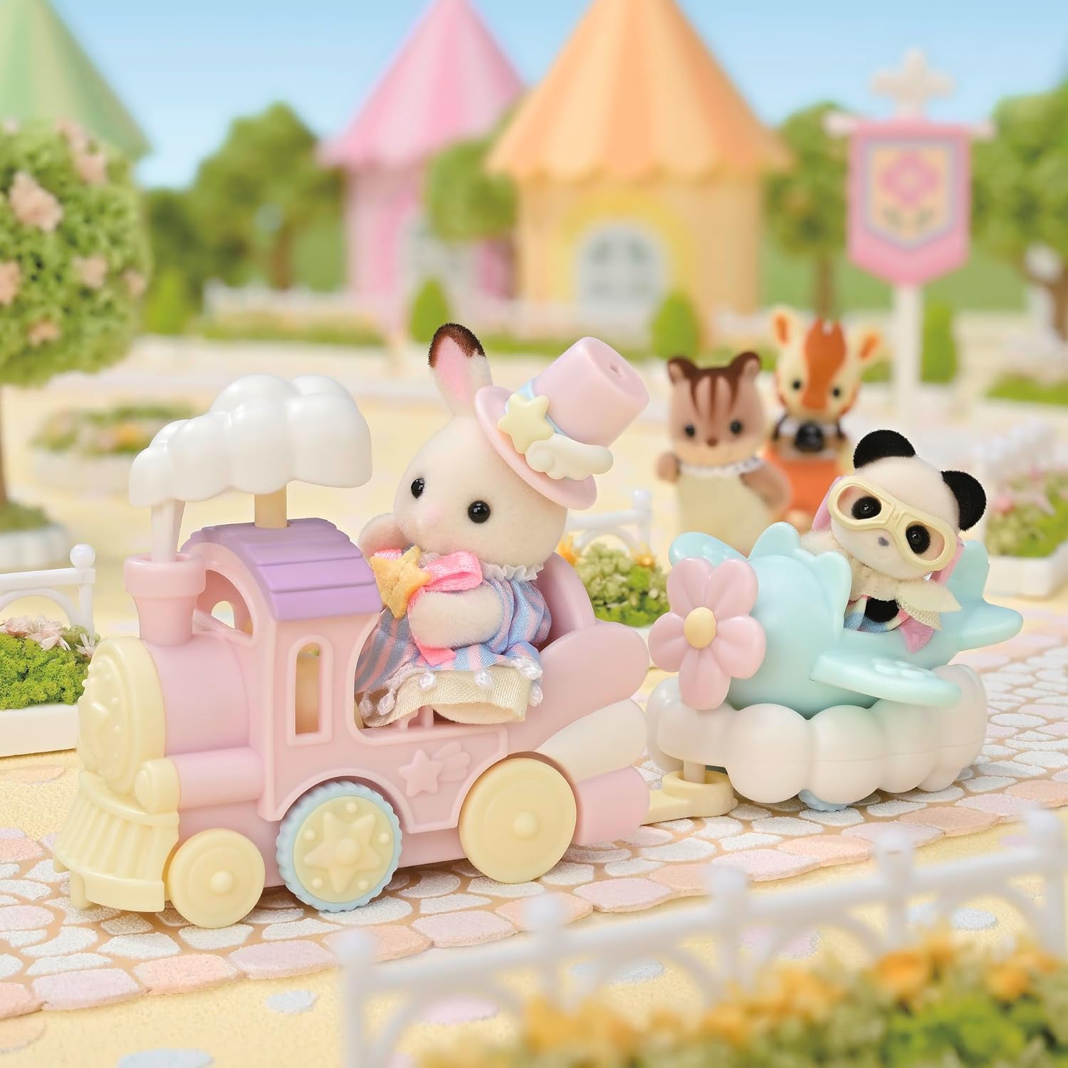 Sylvanian Freizeitpark Spielset Zugfahrt - Bild 2