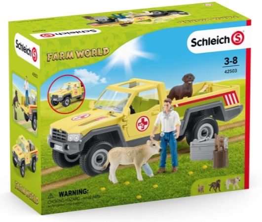 Schleich Farm World Tierarztbesuch auf dem Bauernhof 42503 - Bild 1