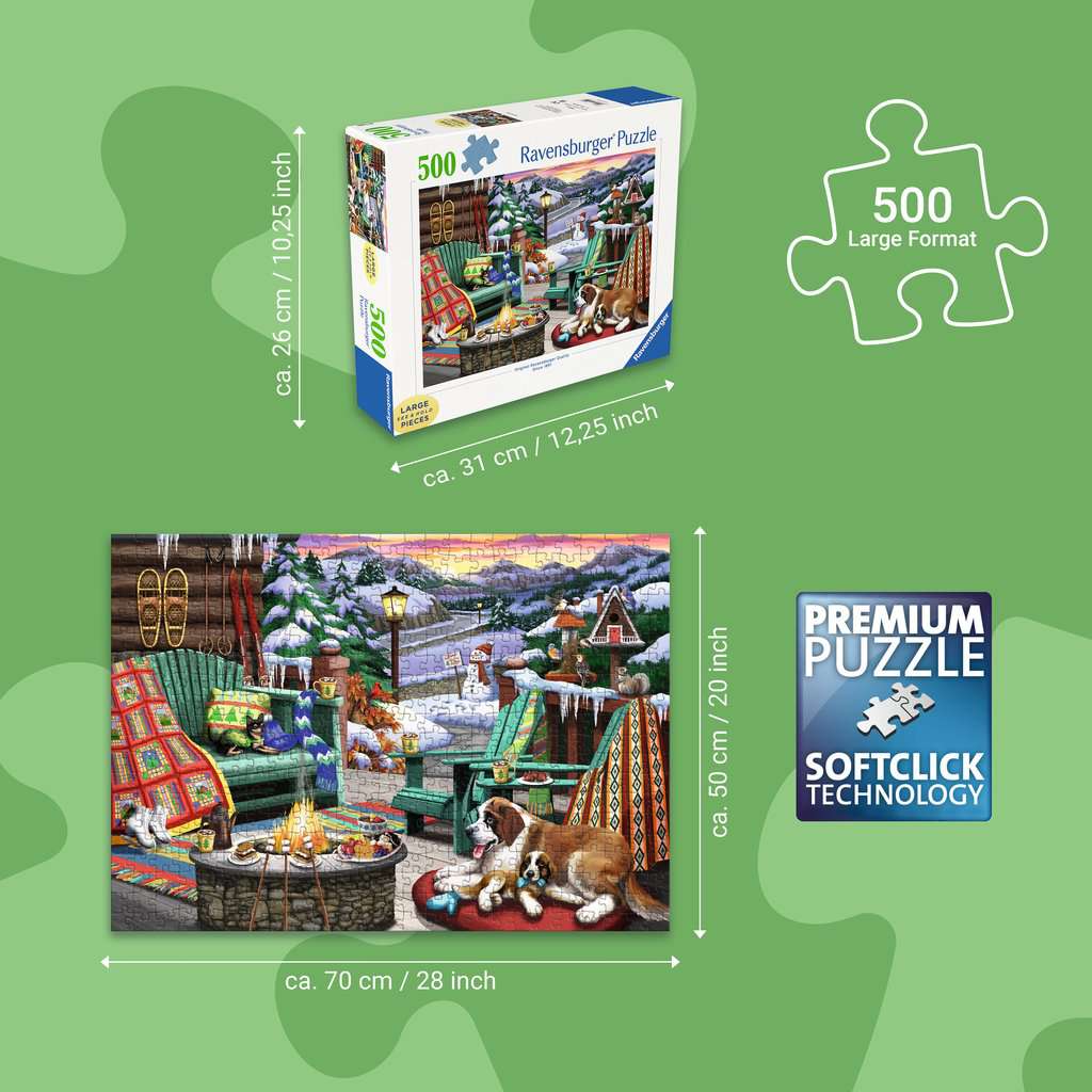 Puzzle 500 Teile Après-Ski 16.442 - Bild 3