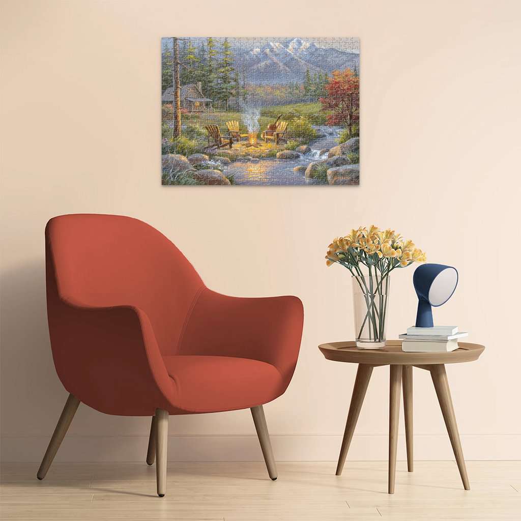 Puzzle 750 Teile Lagerfeuer-Romantik 16.445 - Bild 3