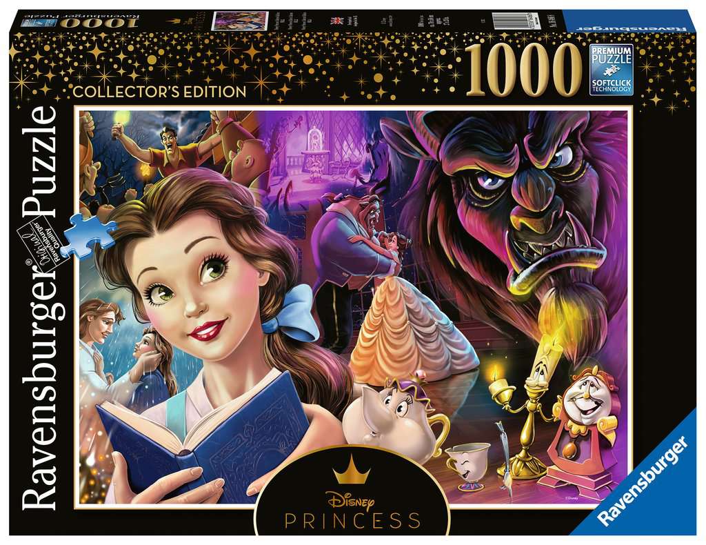 Puzzle 1000 Teile Belle, die Disney Prinzessin 16.486 - Bild 1