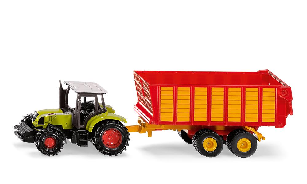 Siku John Deere mit Silagewagen 01.650 - Bild 1