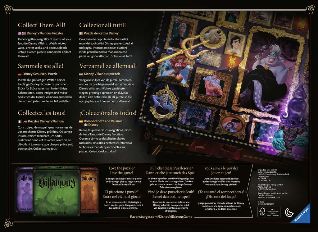 Puzzle 1000 Teile Villainous: Hades 16.519 - Bild 2