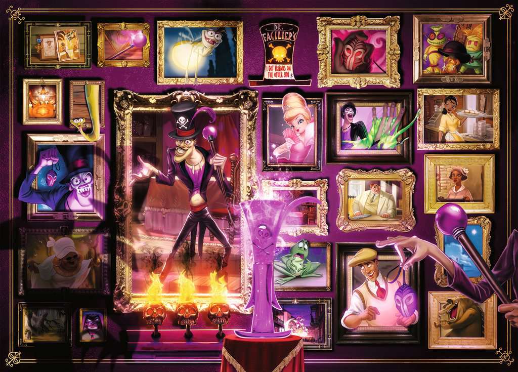 Puzzle 1000 Teile Villainous: Dr. Facilier 16.523 - Bild 2