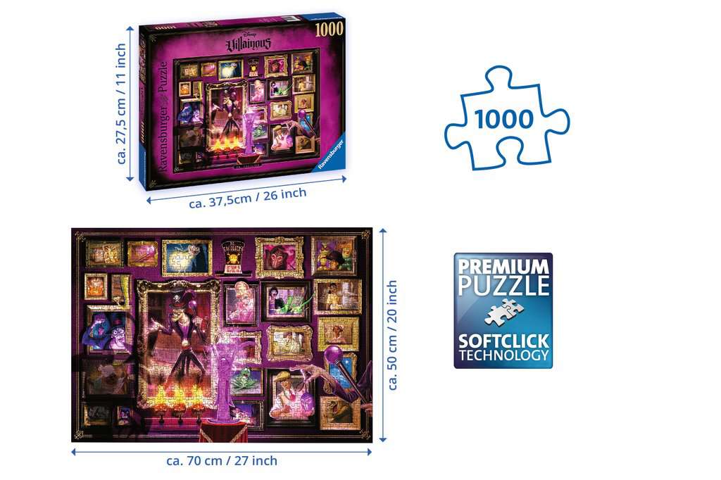 Puzzle 1000 Teile Villainous: Dr. Facilier 16.523 - Bild 3
