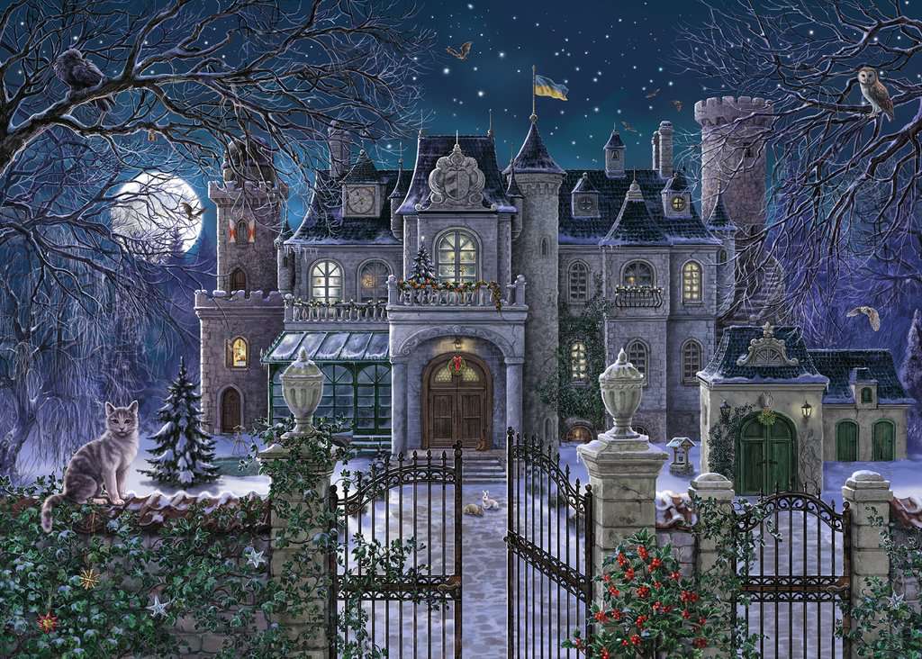 Puzzle 1000 Teile Die Weihnachtsvilla 016.533 - Bild 2