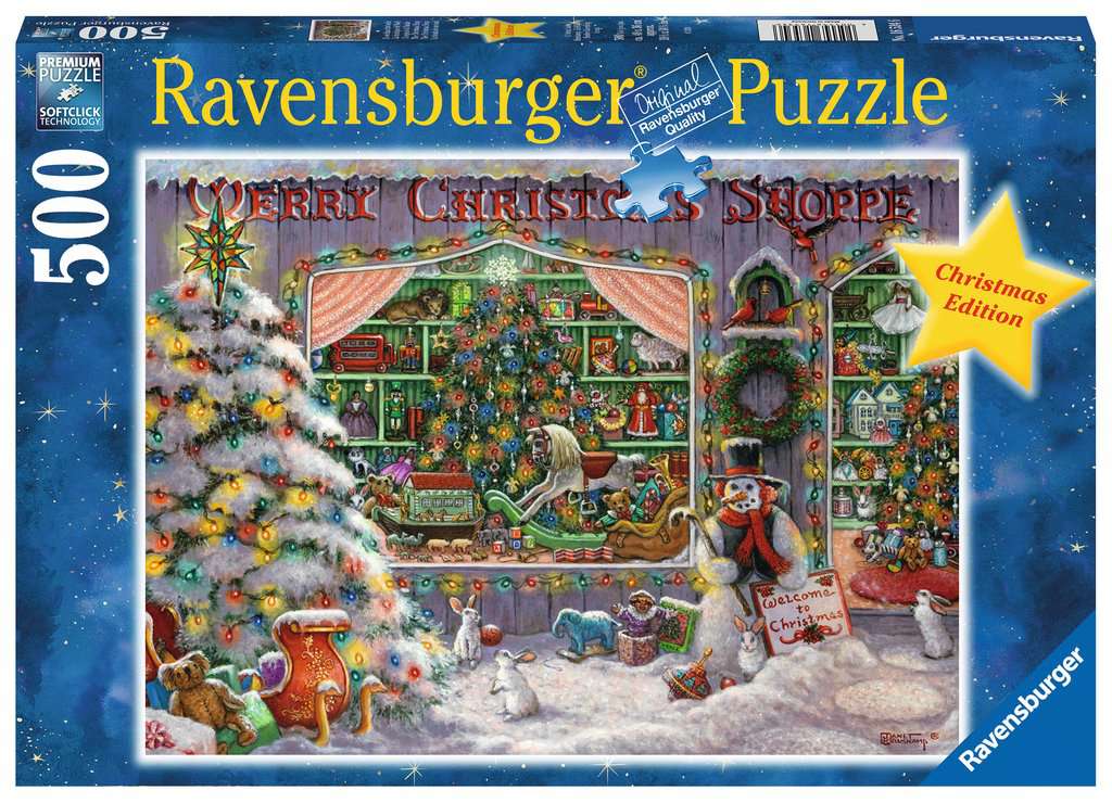 Puzzle 500 Teile Es weihnachtet sehr 016.534 - Bild 1