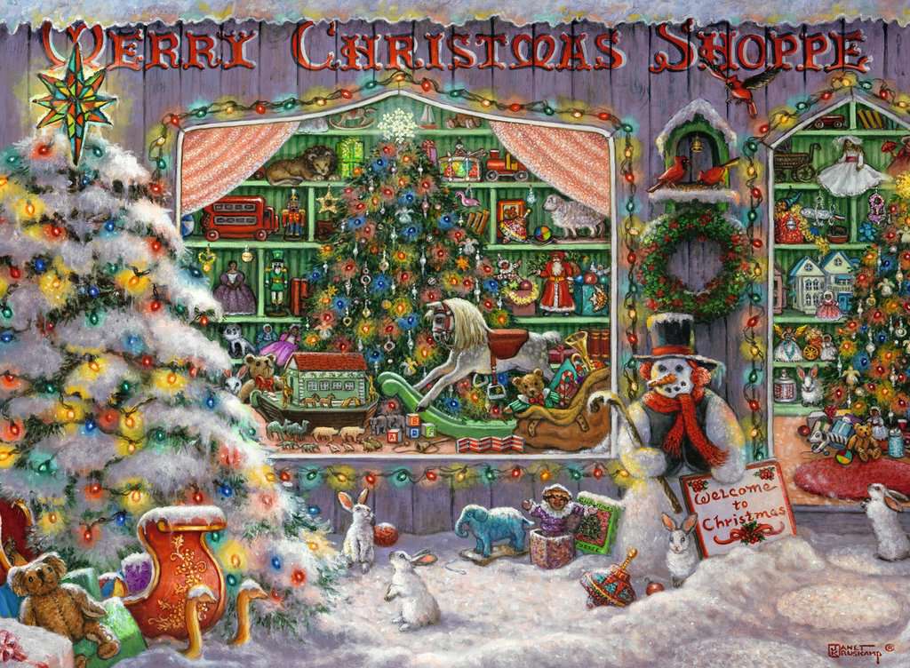 Puzzle 500 Teile Es weihnachtet sehr 016.534 - Bild 2