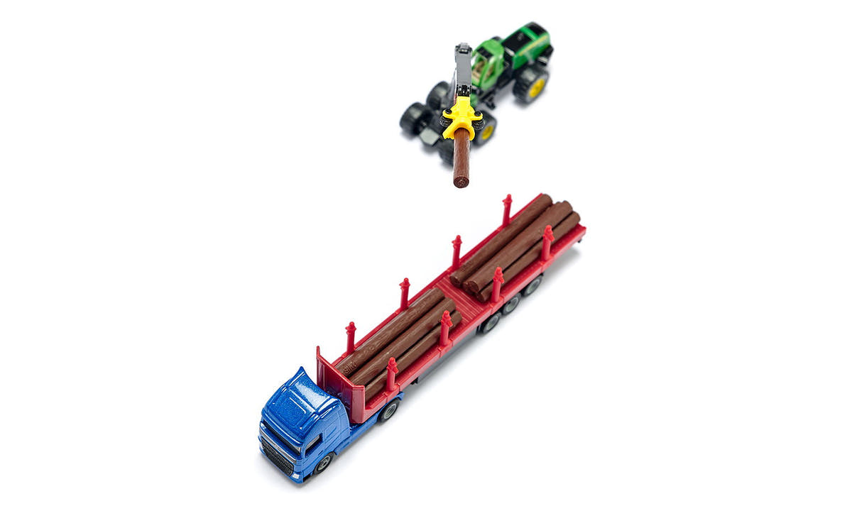 Siku Holz-Transport-LKW 01.659 - Bild 2