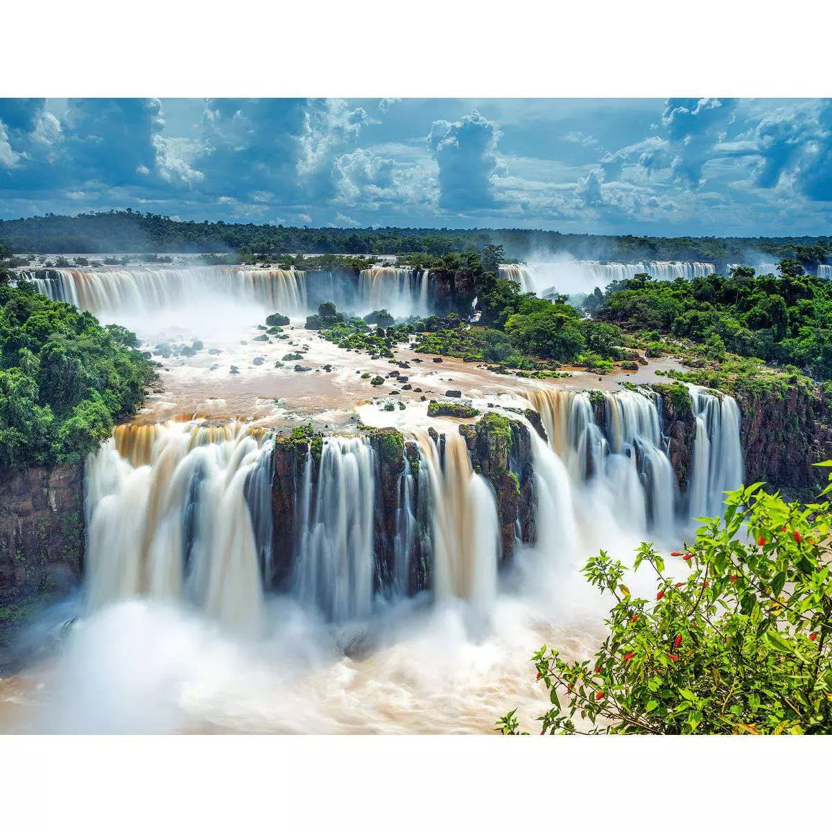 Puzzle 2000 Teile Wasserfälle vom Iguazu 16.607 - Bild 2