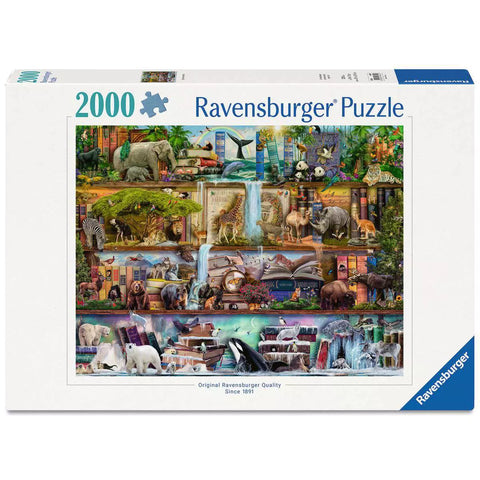 Verpackung Puzzle Grossartige Tierwelt 2000 Teile 16652