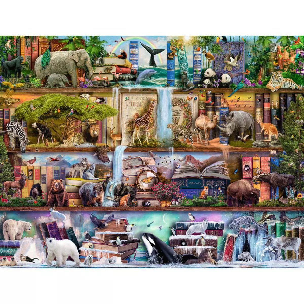 Puzzle 2000 Teile Grossartige Tierwelt 16.652 - Bild 2