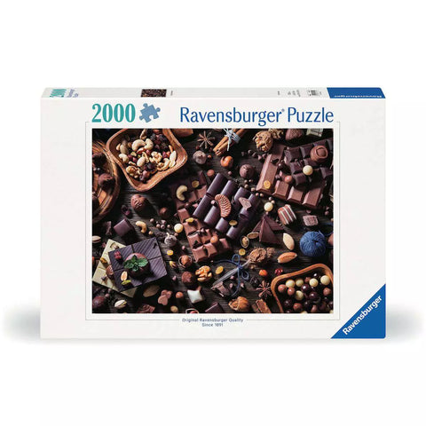 Verpackung Ravensburger Puzzle Schokoladenparadies, 2000 Teile, 16.715