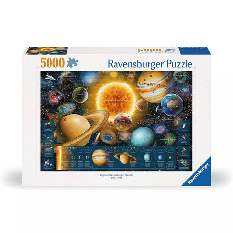 Verpackung Ravensburger Puzzle Planetsystem 5000 Teile 16720