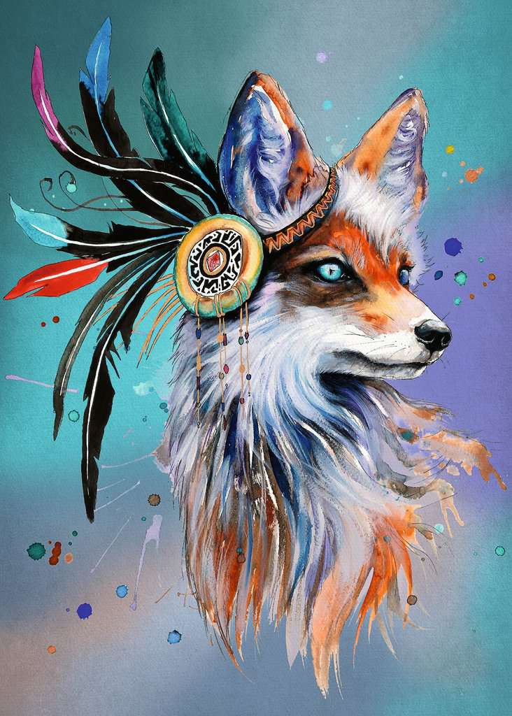 Puzzle 1000 Teile Boho Fuchs 16.725 - Bild 2