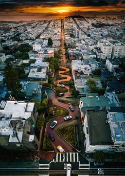 Puzzle 1000 Teile San Francisco Lombard Street 16.732 - Bild 2