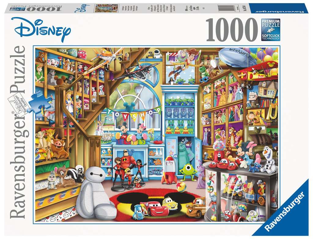 Puzzle 1000 Teile Disney Im Spielzeugladen 16.734 - Bild 1