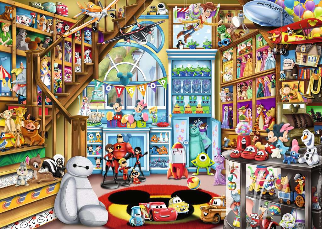 Puzzle 1000 Teile Disney Im Spielzeugladen 16.734 - Bild 2